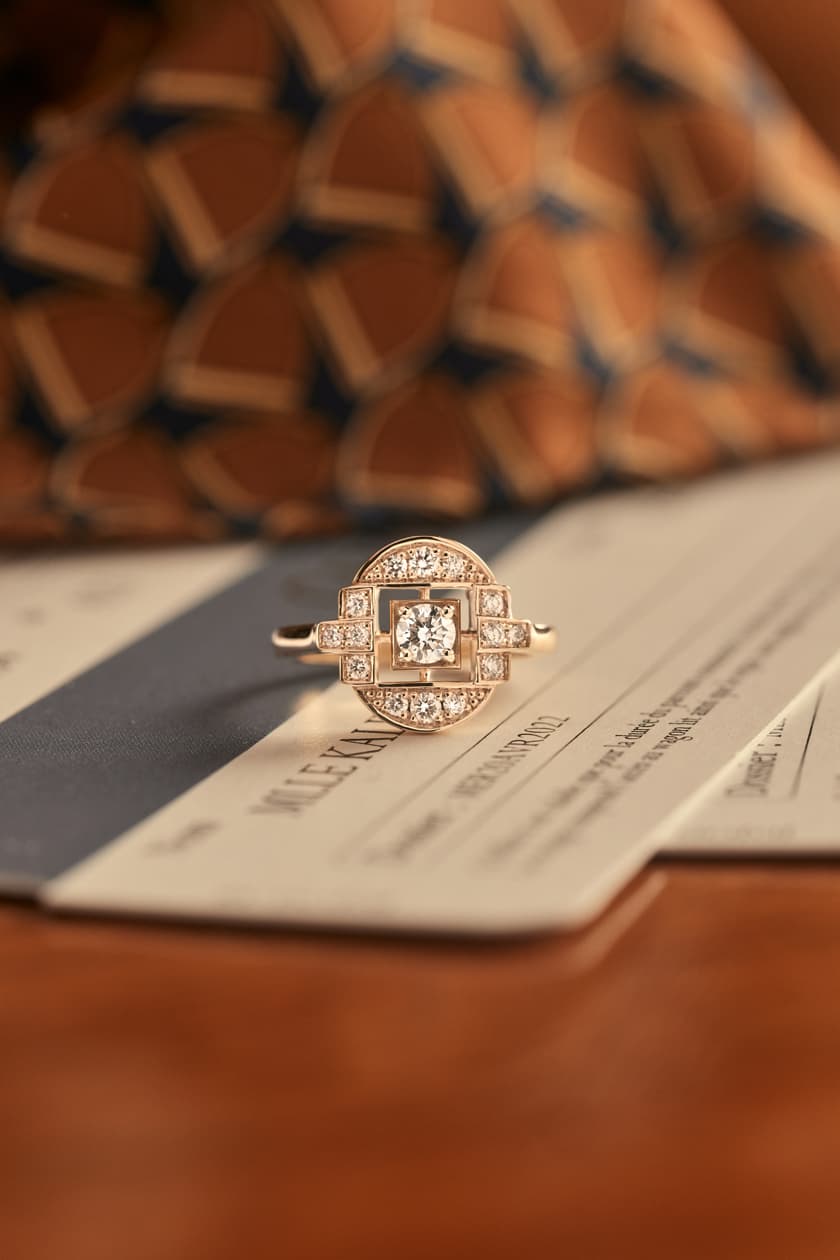Bague Art Déco Solo
