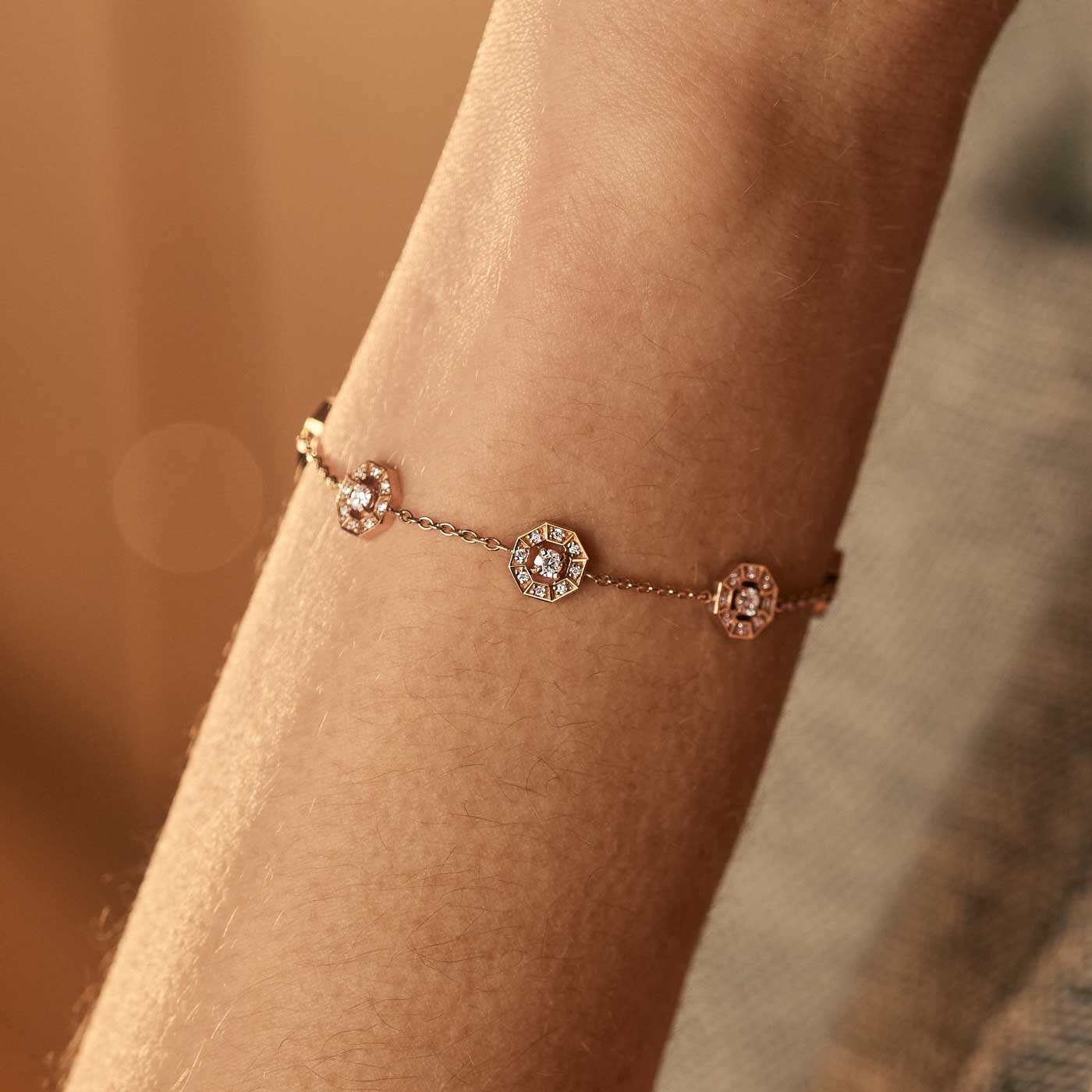 Bracelet Art Déco multi-motifs zoom