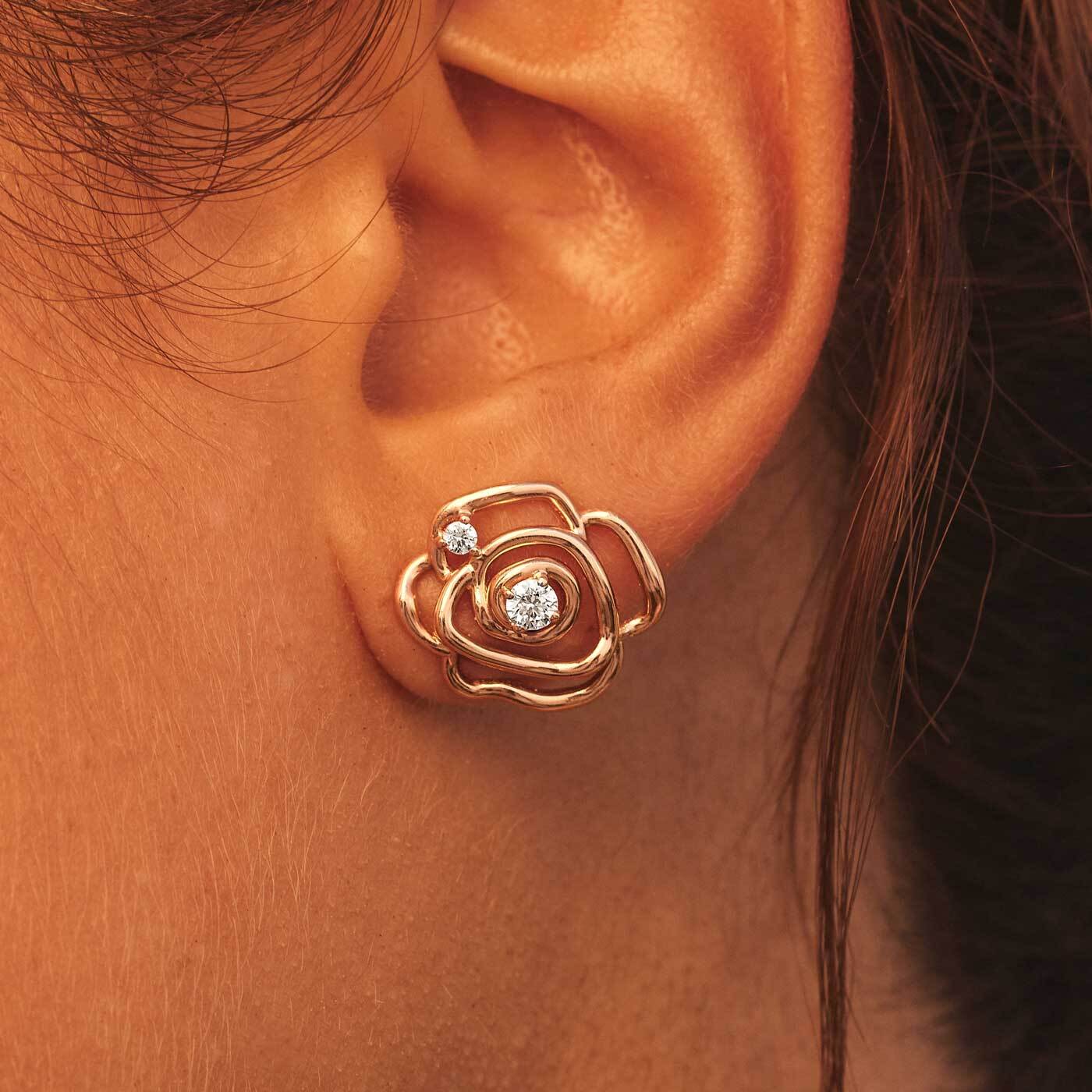 Boucles d'oreilles PrimaRosa Duo M zoom
