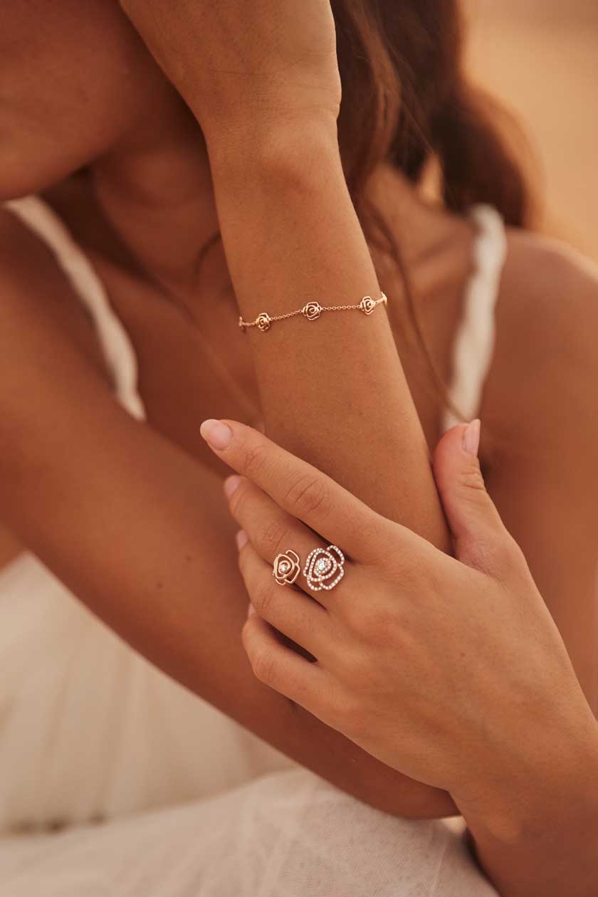 Bague PrimaRosa Duo de Roses 1