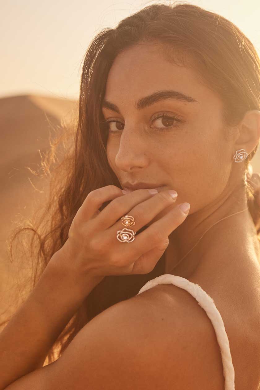 Bague PrimaRosa Duo de Roses 2
