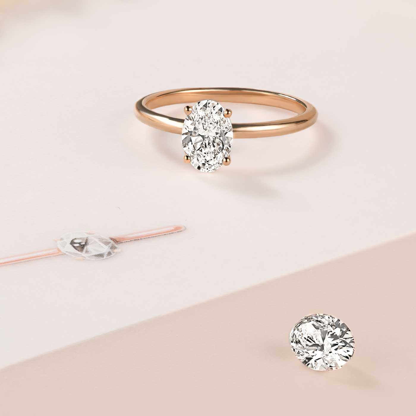 Bague Lady Ovale zoom