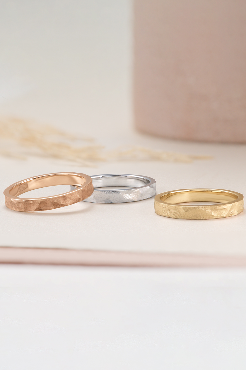 Alliance St-Honoré 3 mm Martelée