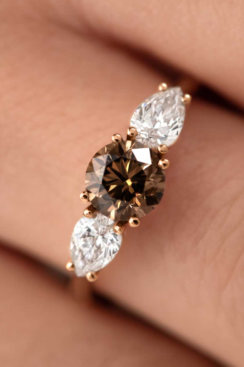 Bague Lady Duo de Poires 2
