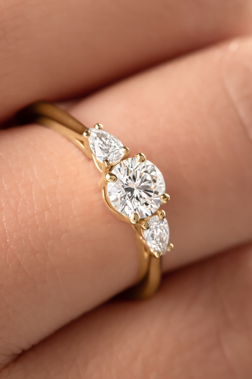 Bague Little Lady Duo de Poires 2