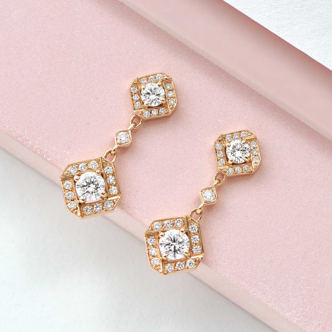Boucles d'oreilles Plissage zoom