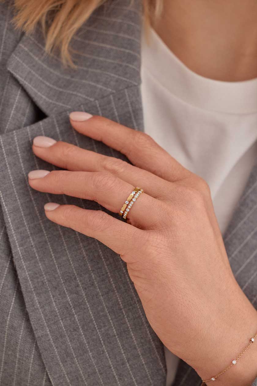 Bague MET Duo M 1