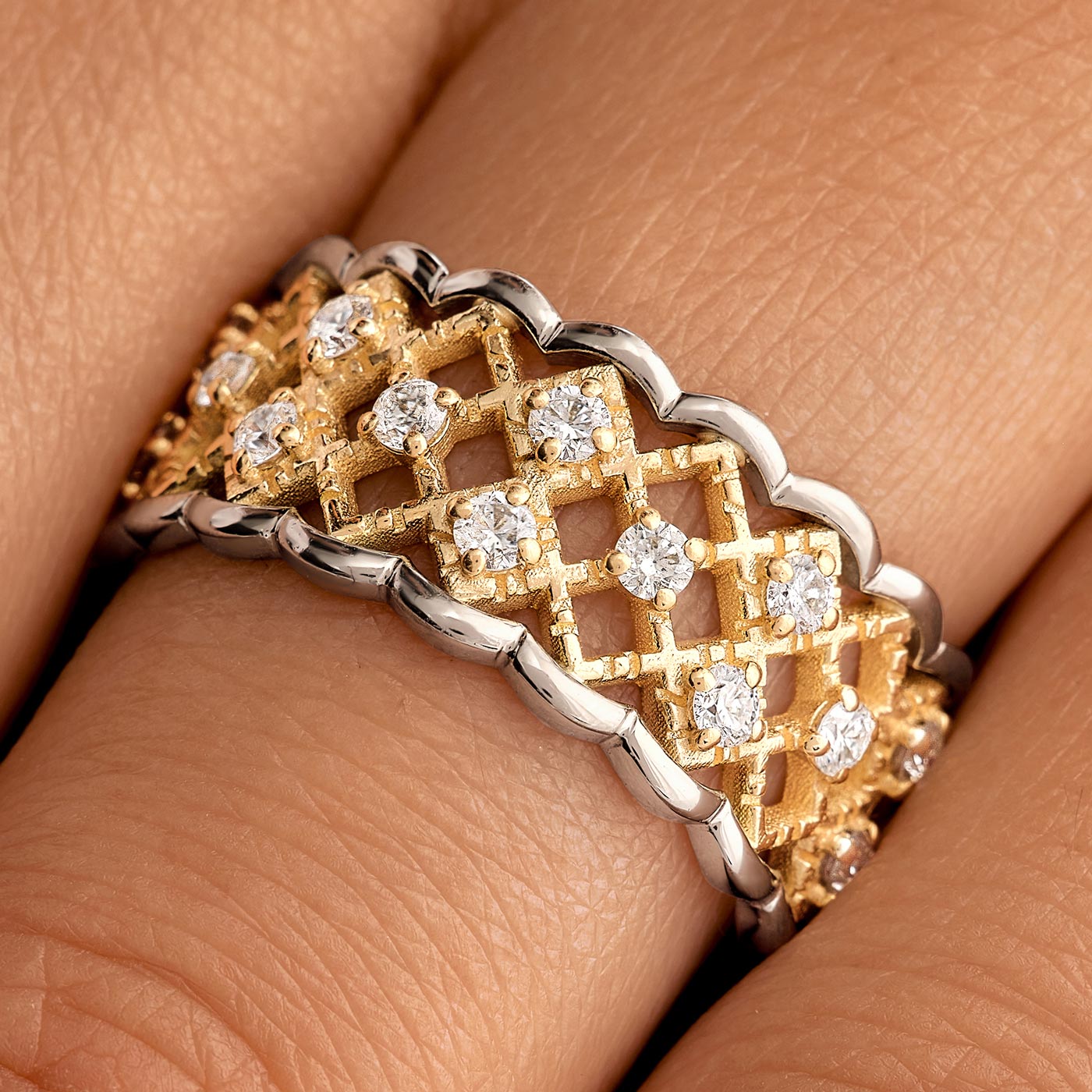 Bague RétroMilano Duo zoom