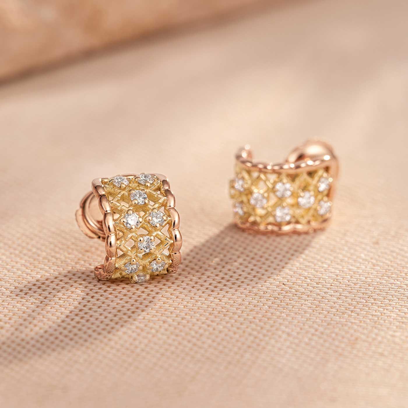 Boucles d'oreilles RétroMilano zoom