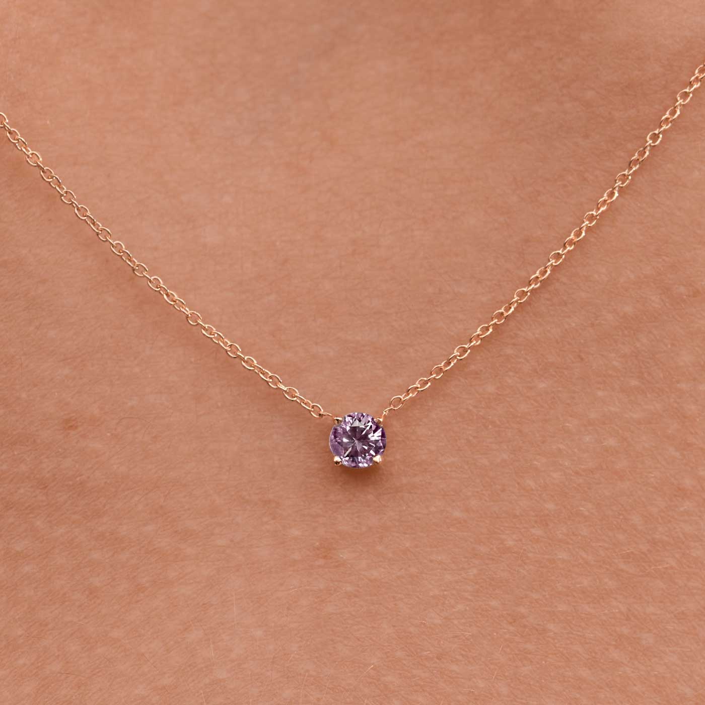 Pendentif Lady XL Spinelle Lavande zoom