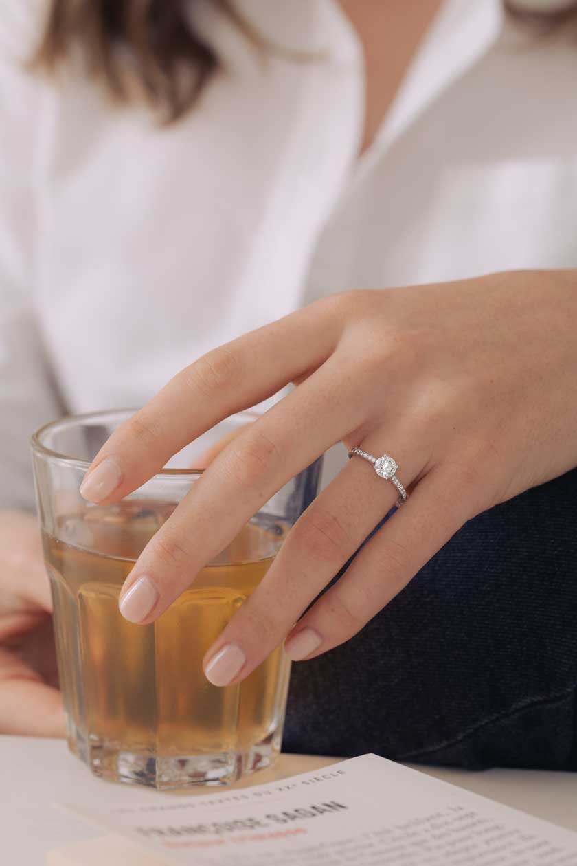 Bague Lady Pavée 1