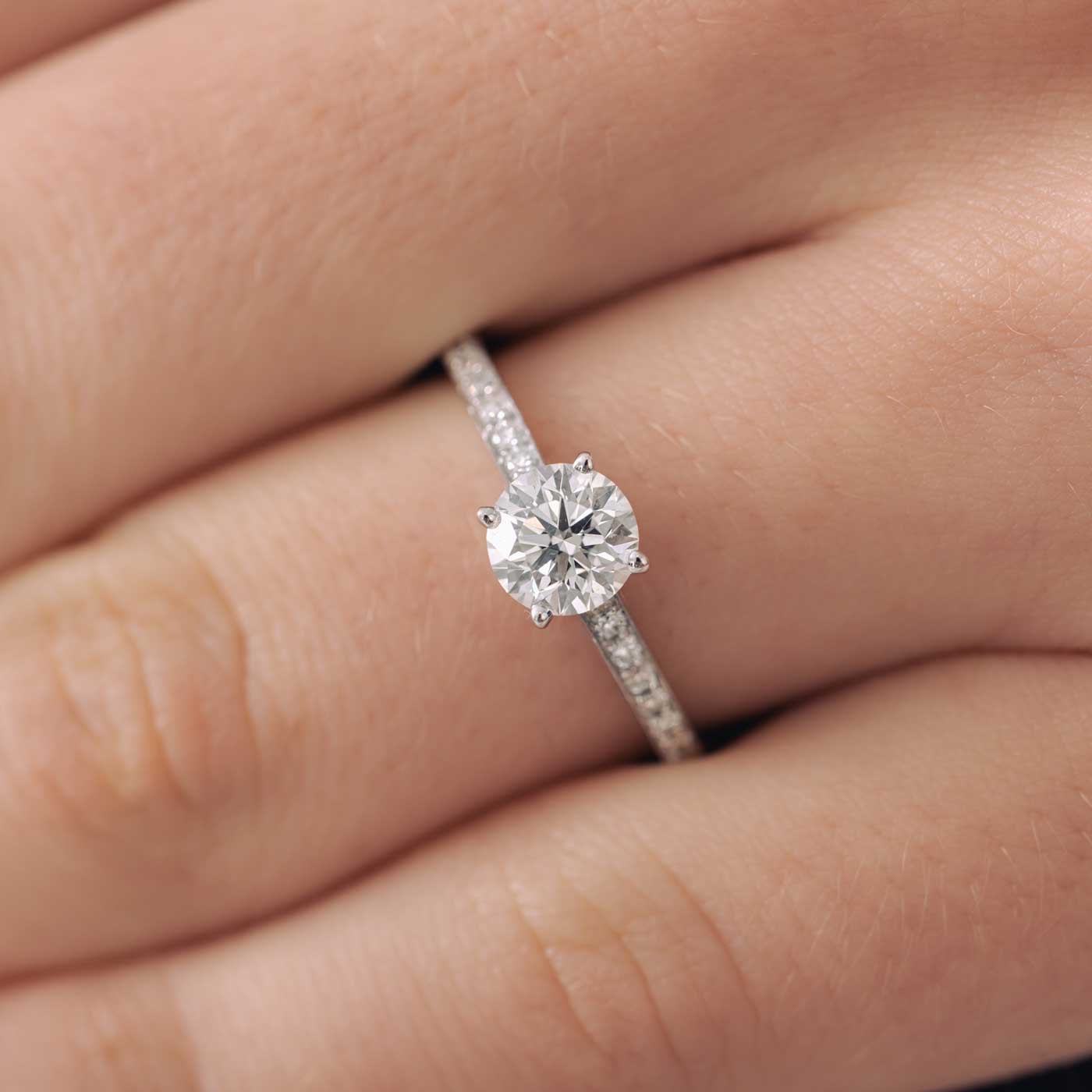 Bague Lady Pavée zoom