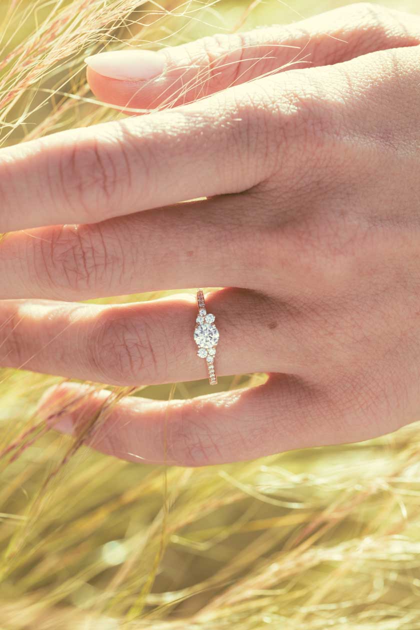 Bague Baby EverBloom 0,4 ct Pavée 1