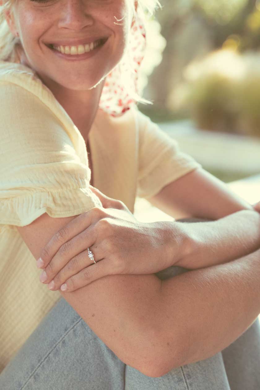 Bague Baby EverBloom 0,4 ct Pavée 2