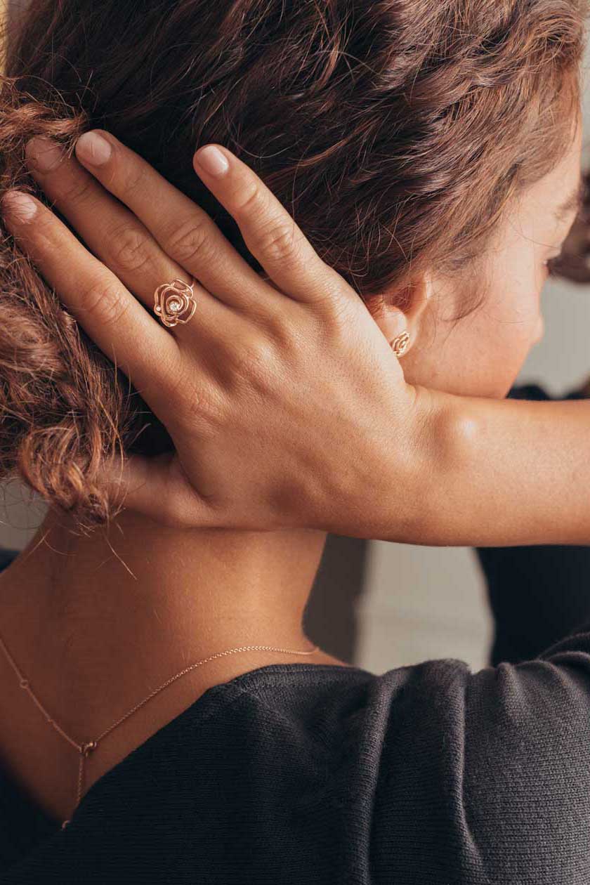 Bague PrimaRosa Duo
