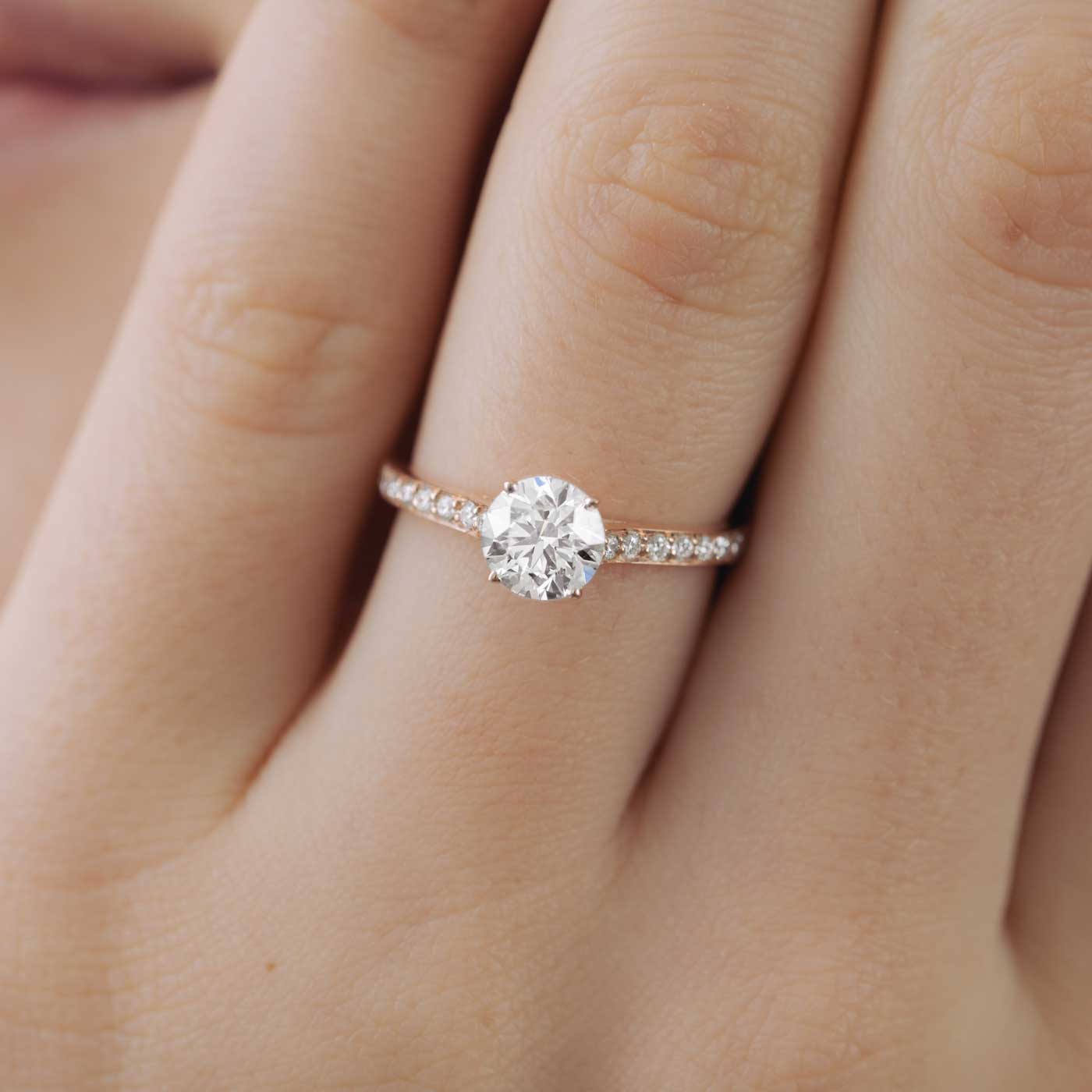 Bague Lady Pavée 1 ct zoom