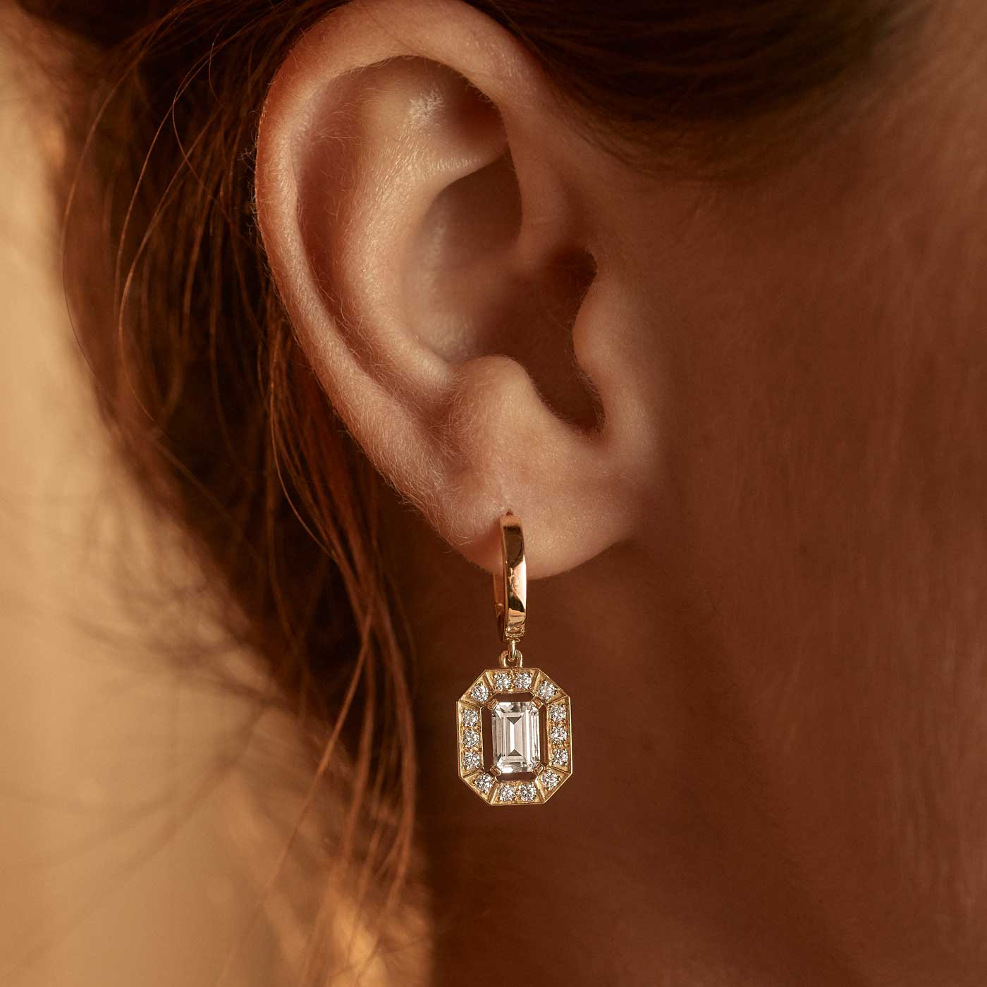 Boucles d'oreilles Art Déco zoom