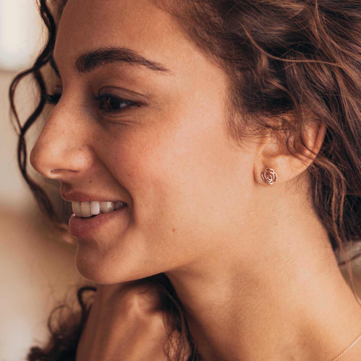 Boucles d'oreilles PrimaRosa zoom