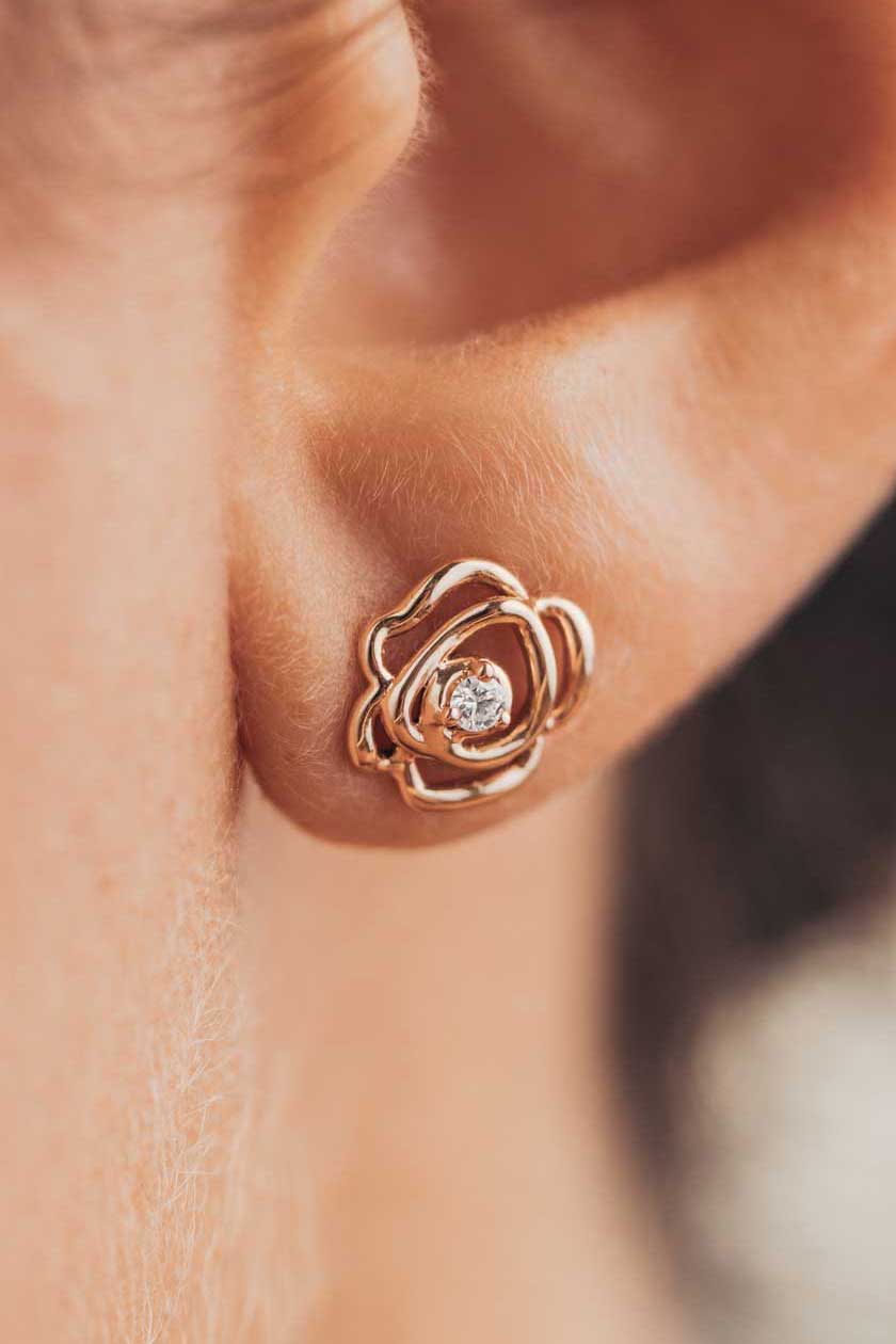 Boucles d'oreilles PrimaRosa Duo S 1