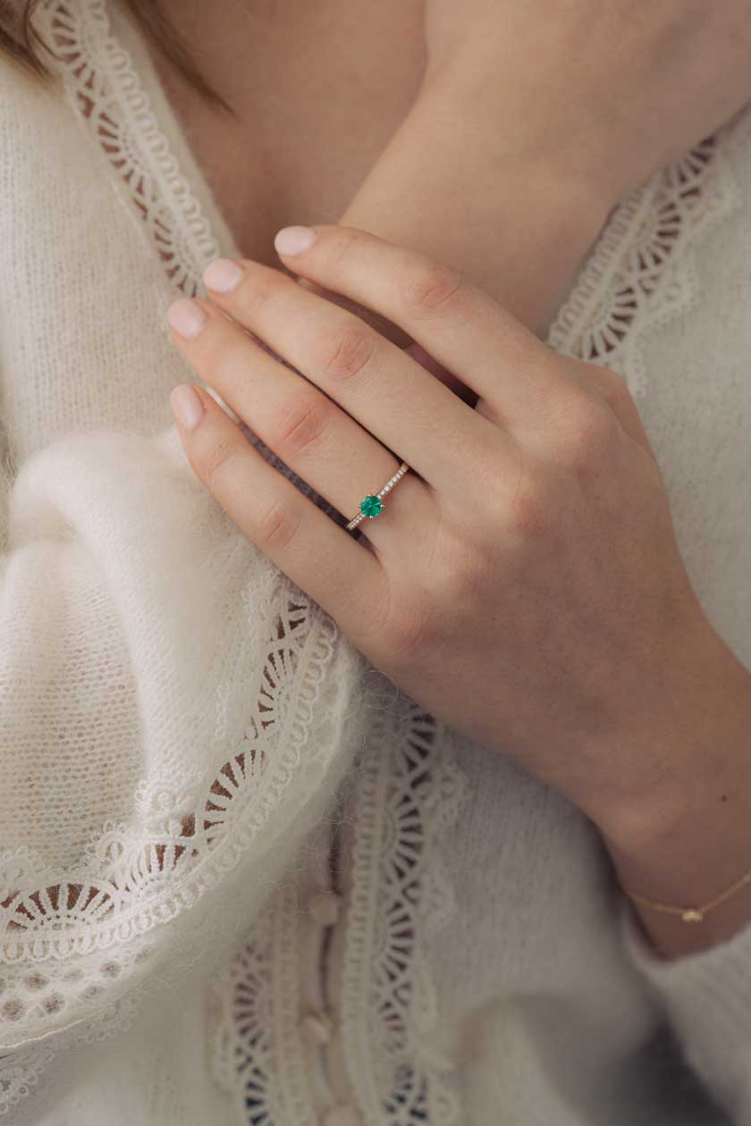 Bague Little Lady Pavée 3