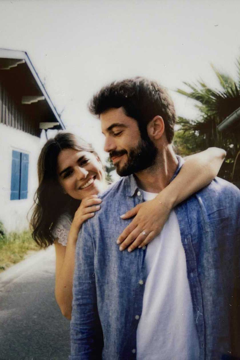 Polaroïde - photo de couple
