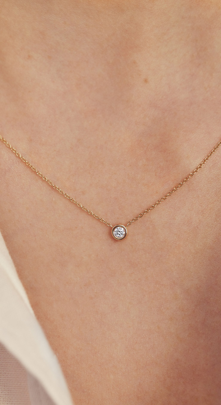 Pendentif Gemmyorama or rose Diamant