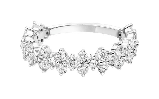 Bague Paris 1901 L Or blanc Diamant