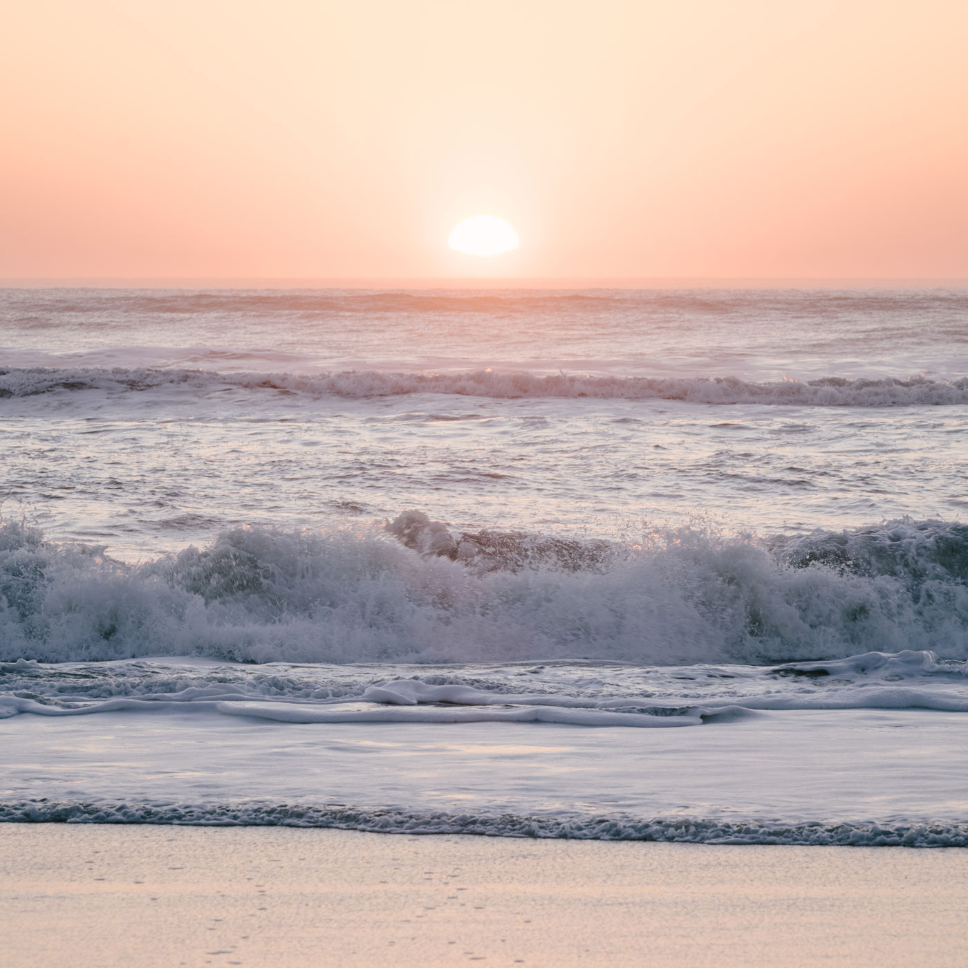 Visuel Rétromantique couché de soleil