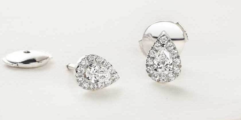 Boucles Baby Rétromantique Poires Pavées