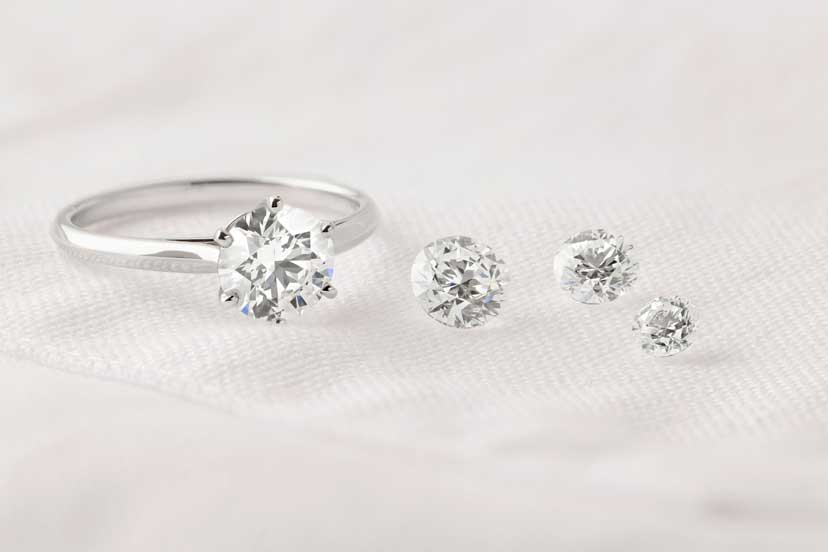 Bague Lady et diamants