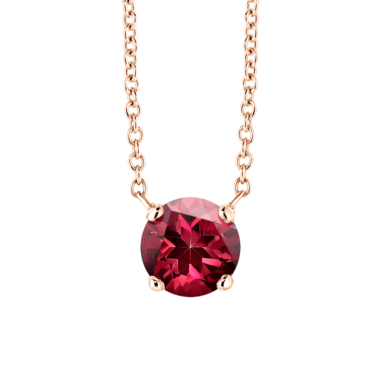 Pendentif Or rose Lady 1