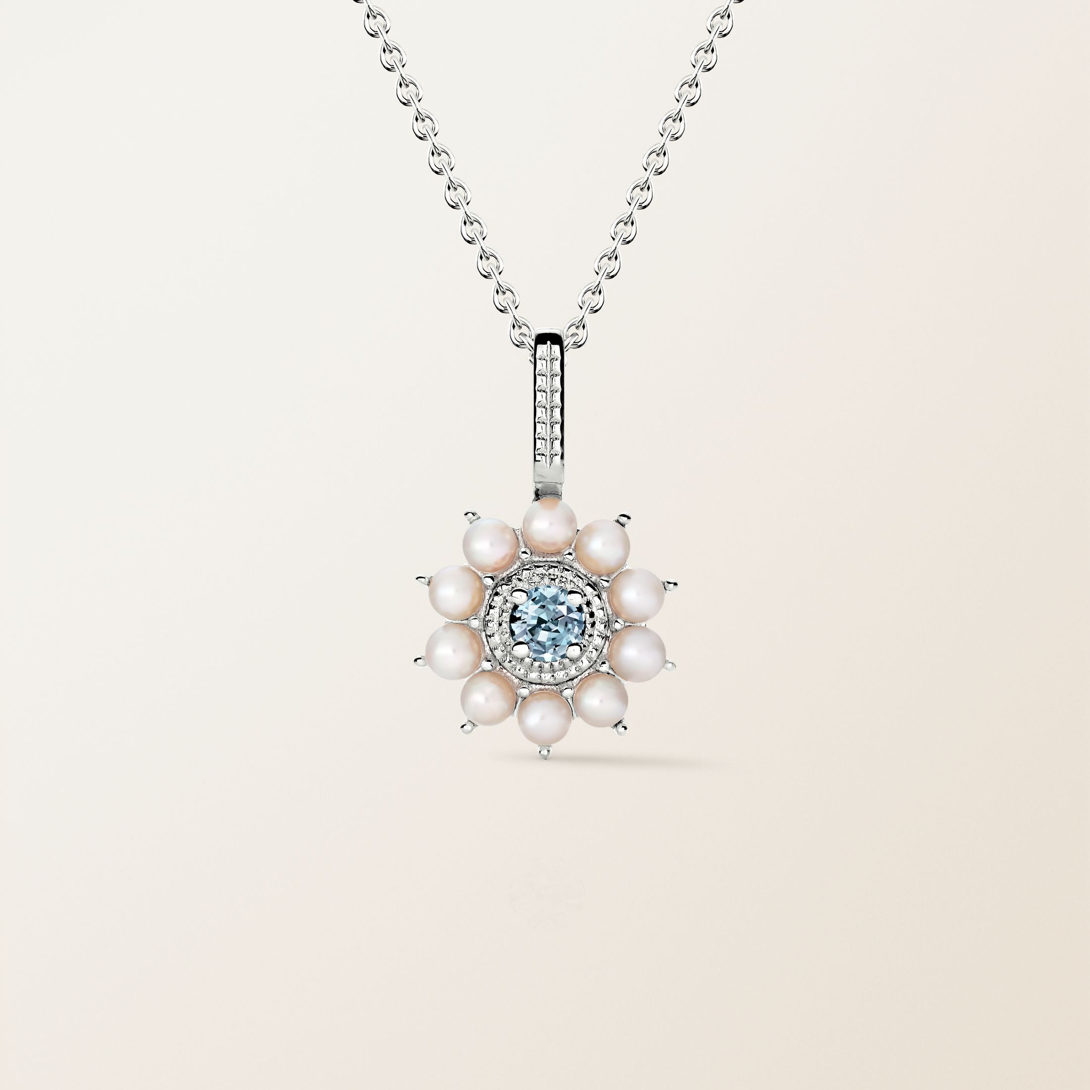 Or blanc, Aigue-marine