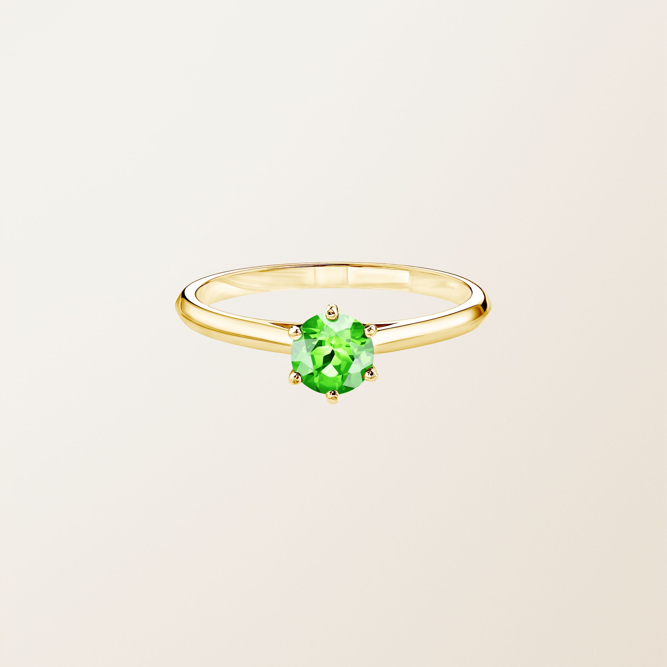 Bague Or jaune 18 cts Tsavorite Little Lady