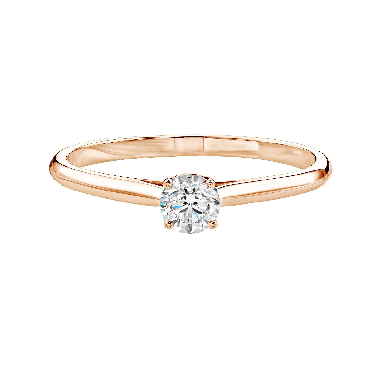 Bague Or rose Diamant Baby Lady 1
