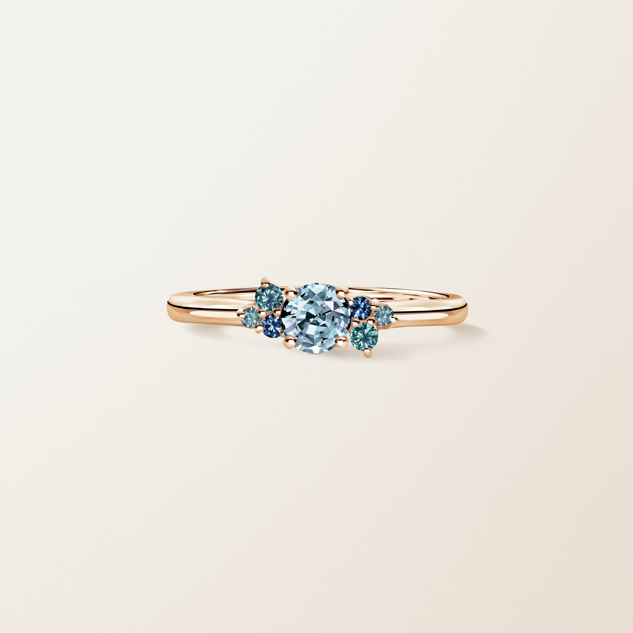 Or rose, Aigue-marine