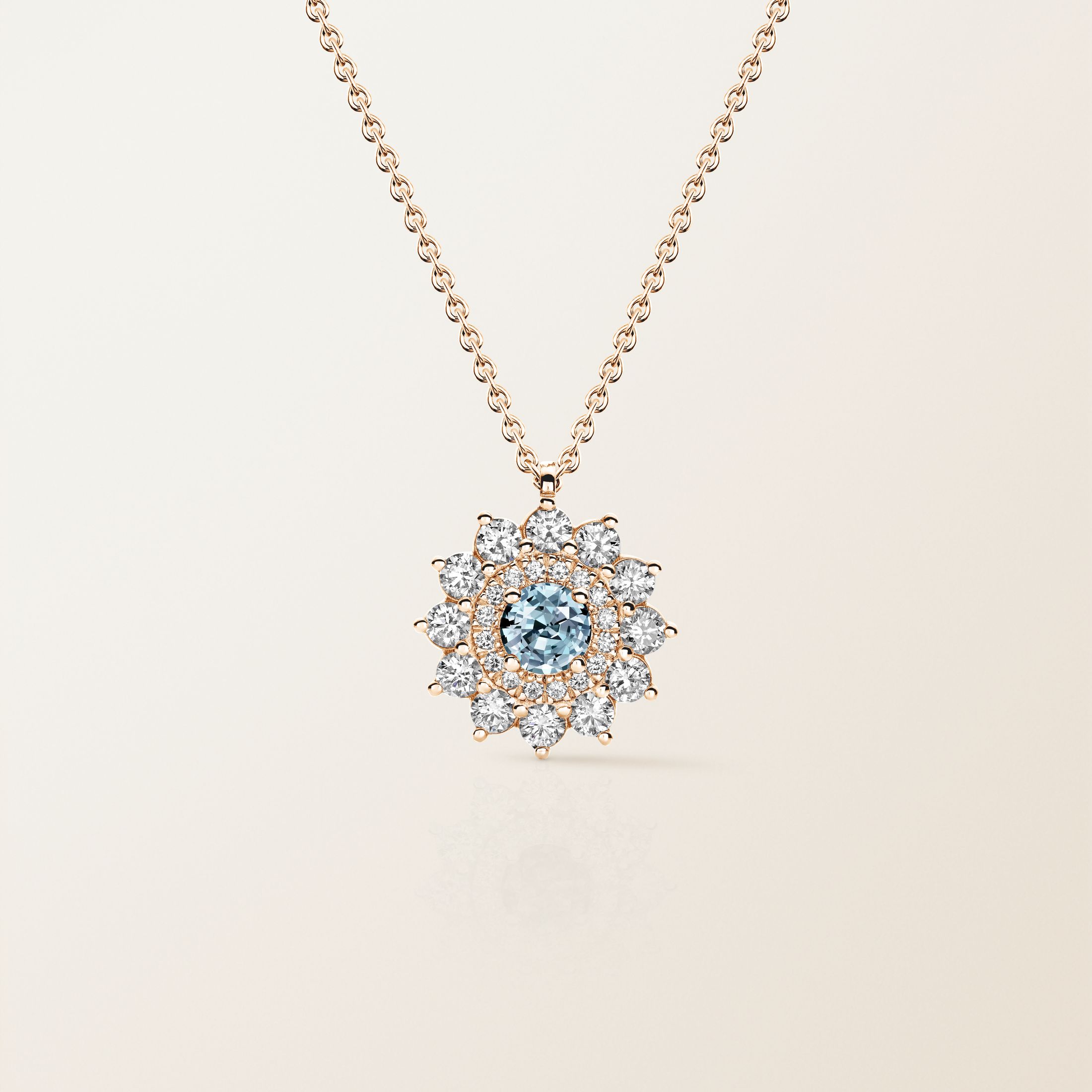 Or rose, Aigue-marine