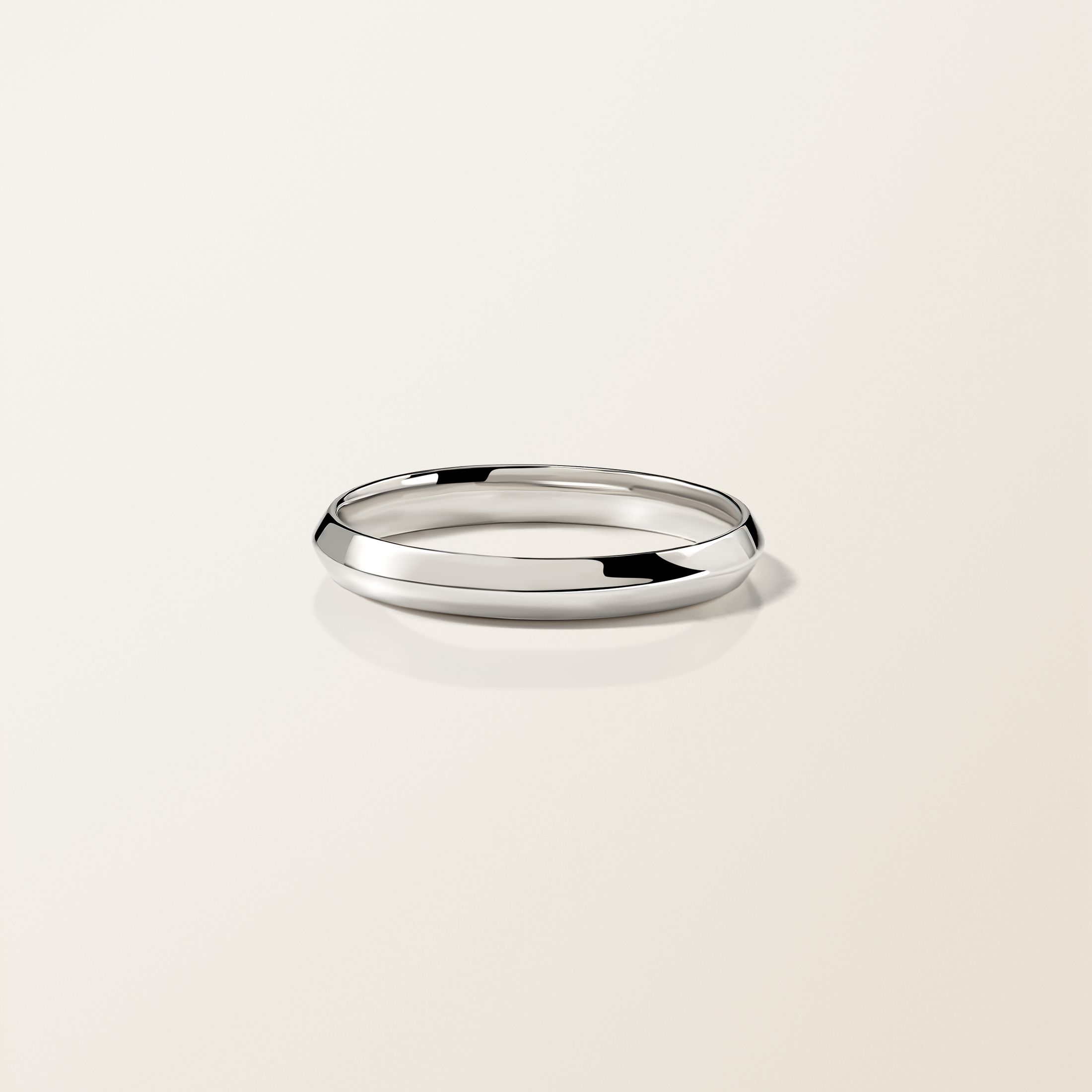 リング 18金ホワイトゴールド Thésée Love 3 mm