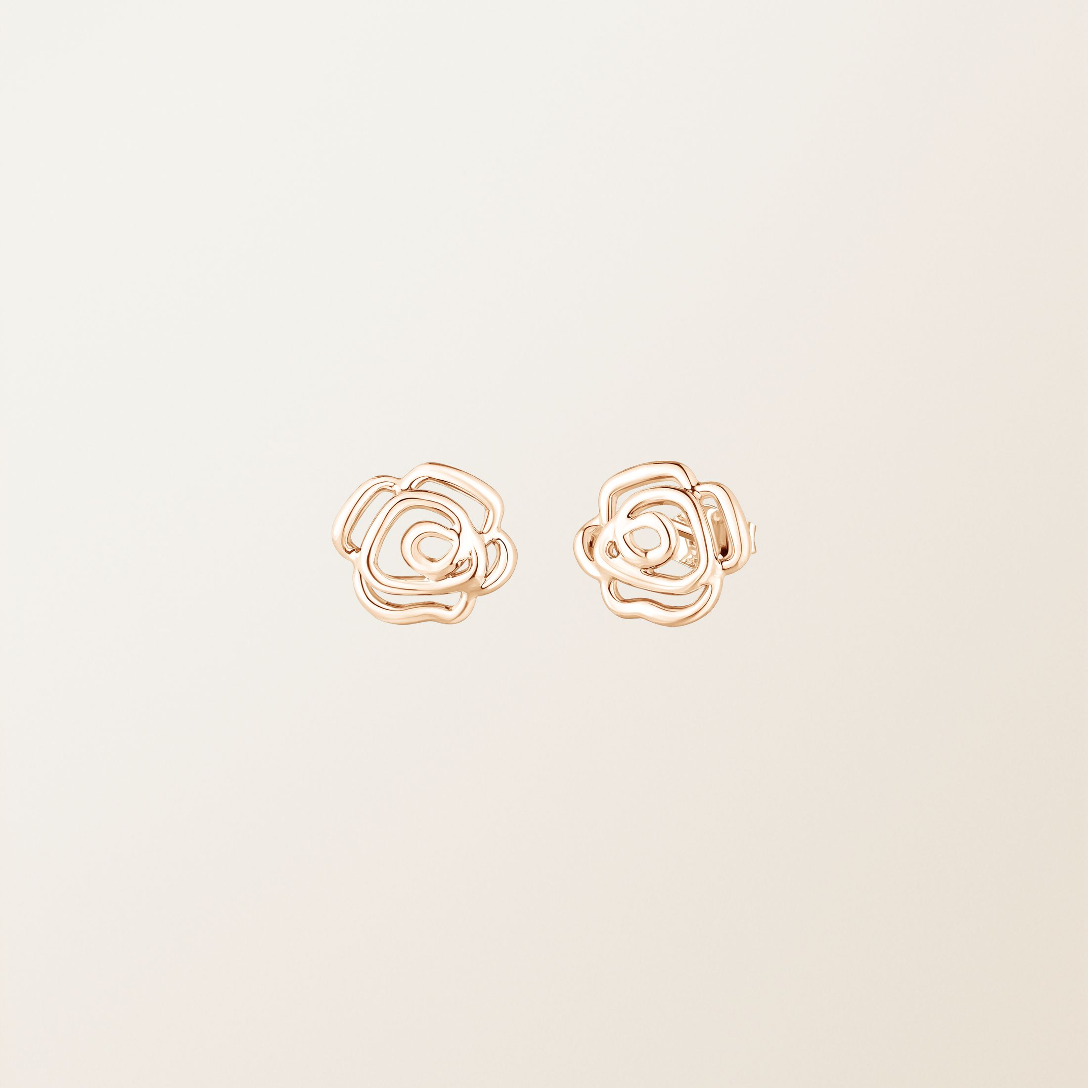 Boucles d'oreilles Or rose 18 cts PrimaRosa