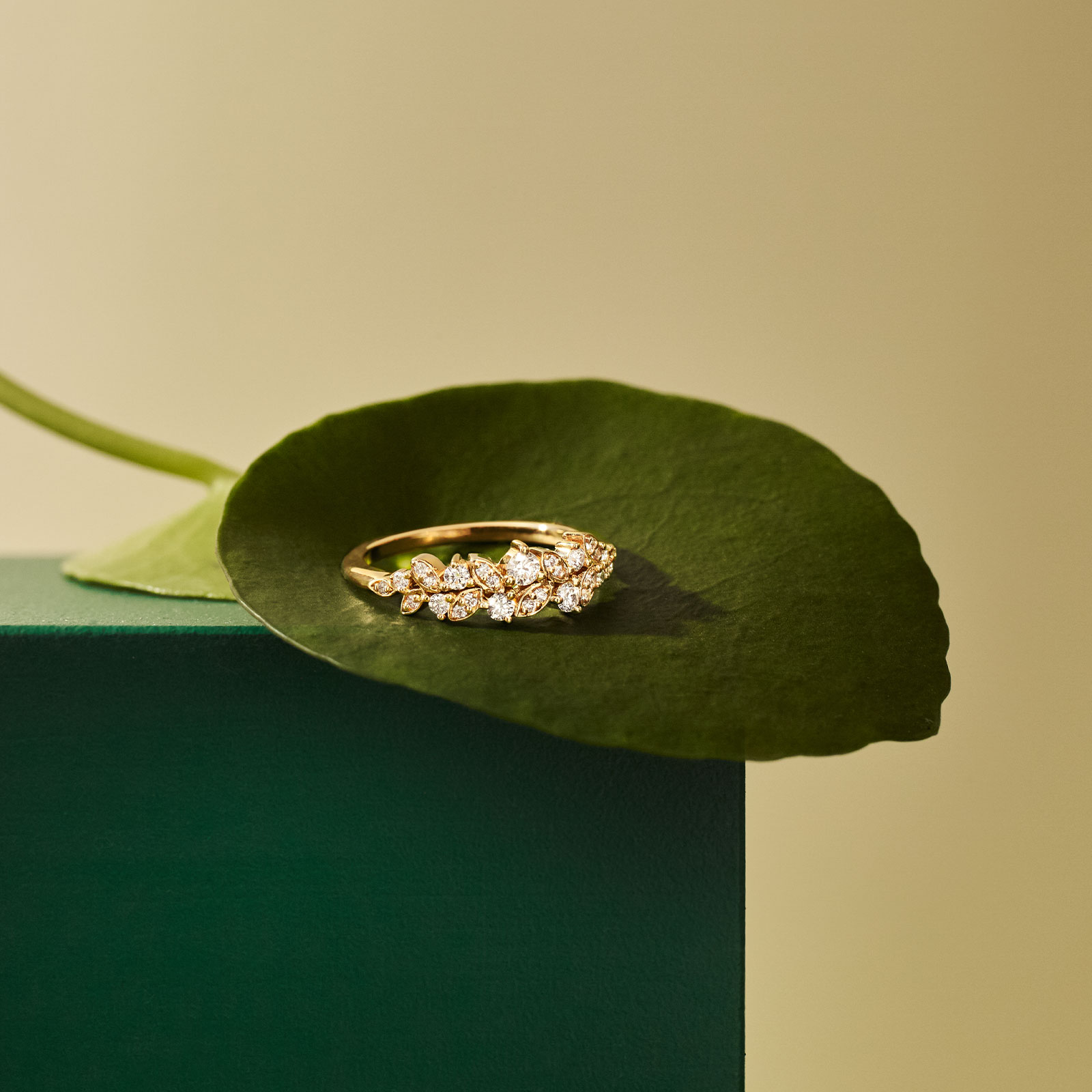 Alliance Or jaune Diamant EverBloom 5