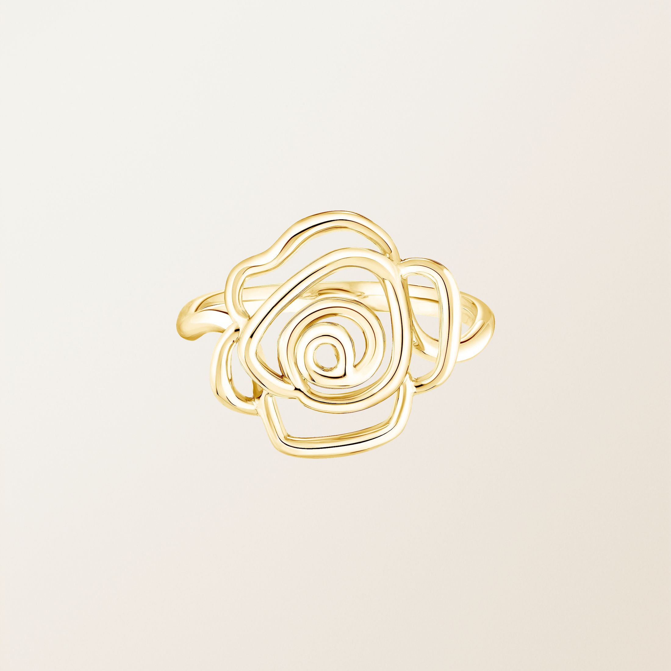 Bague Or jaune 18 cts PrimaRosa