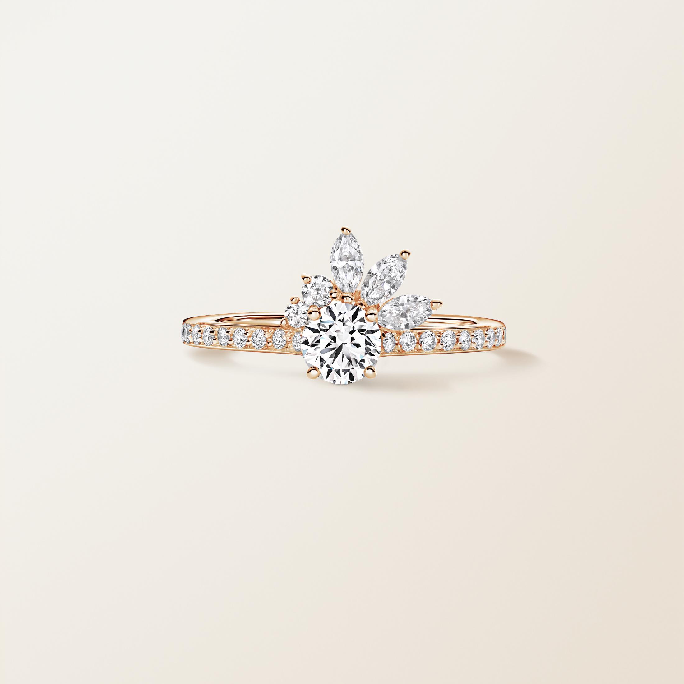 Or rose, Diamant