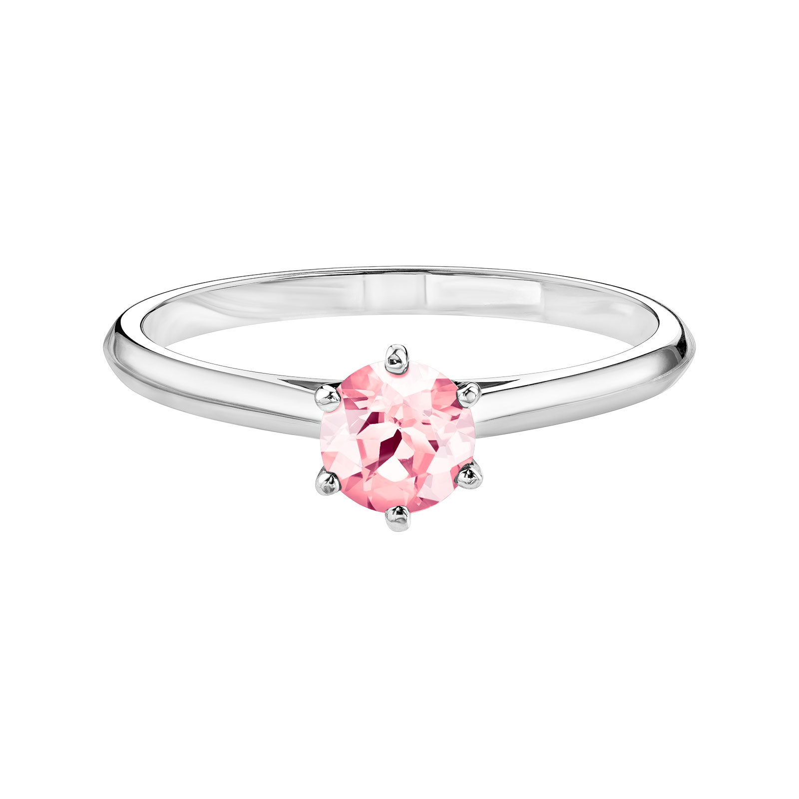 Bague Or blanc Tourmaline Little Lady 1