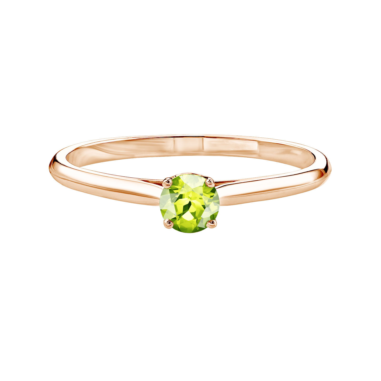 Bague Or rose Péridot Baby Lady 1