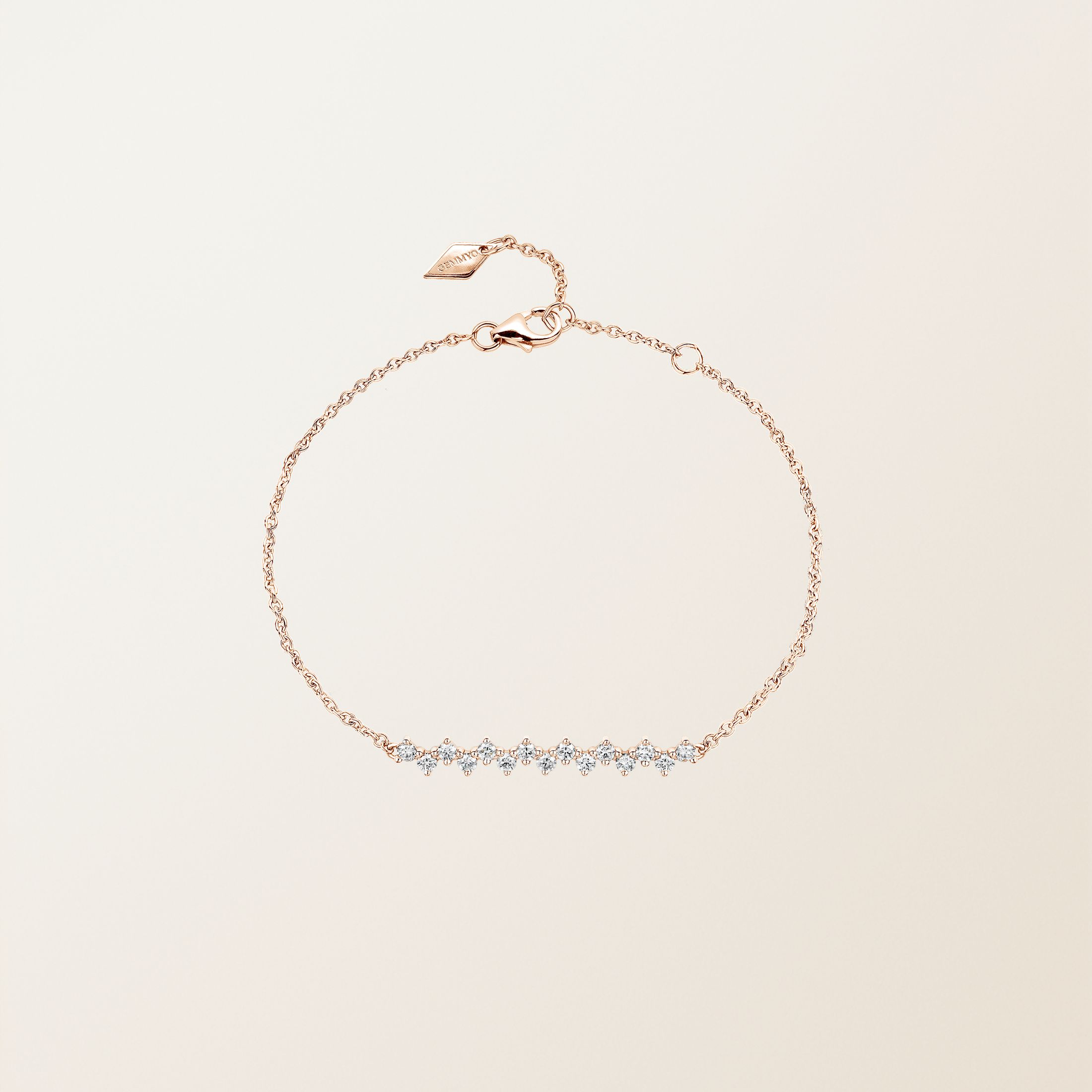 Paris 1901 Maillons Rose Gold Diamond Bracelet