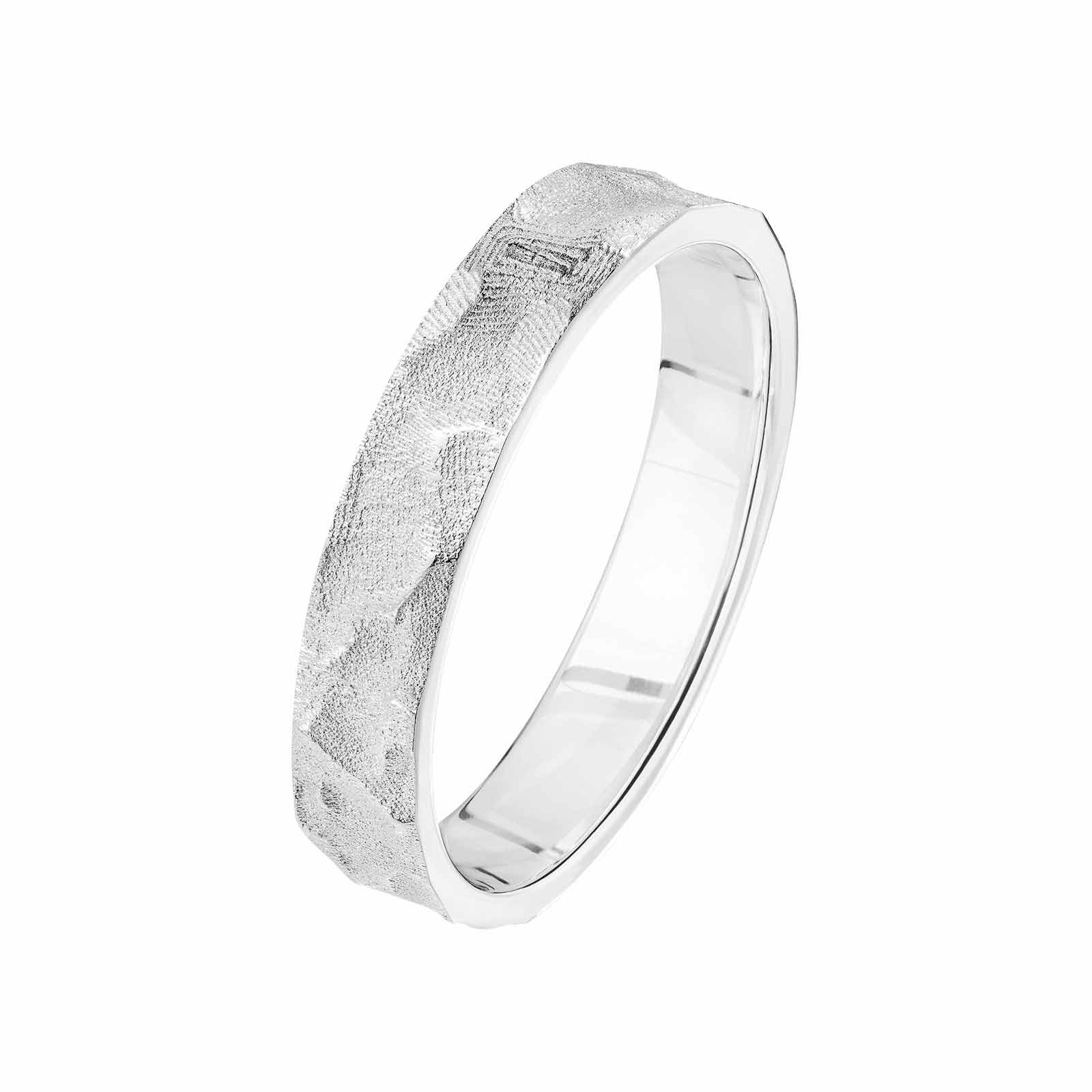 StHonore 4 mm Sterling Silver Ring Gemmyo