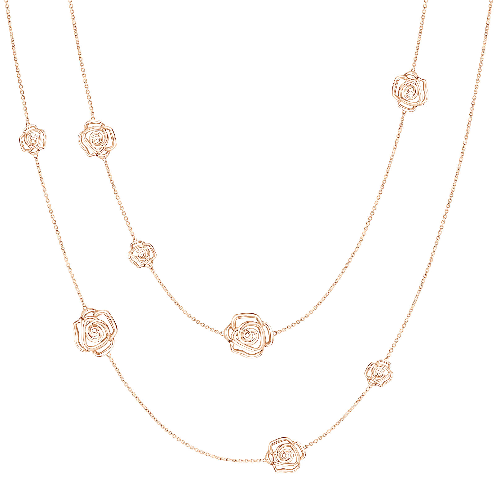 Pendentif Or rose PrimaRosa 1
