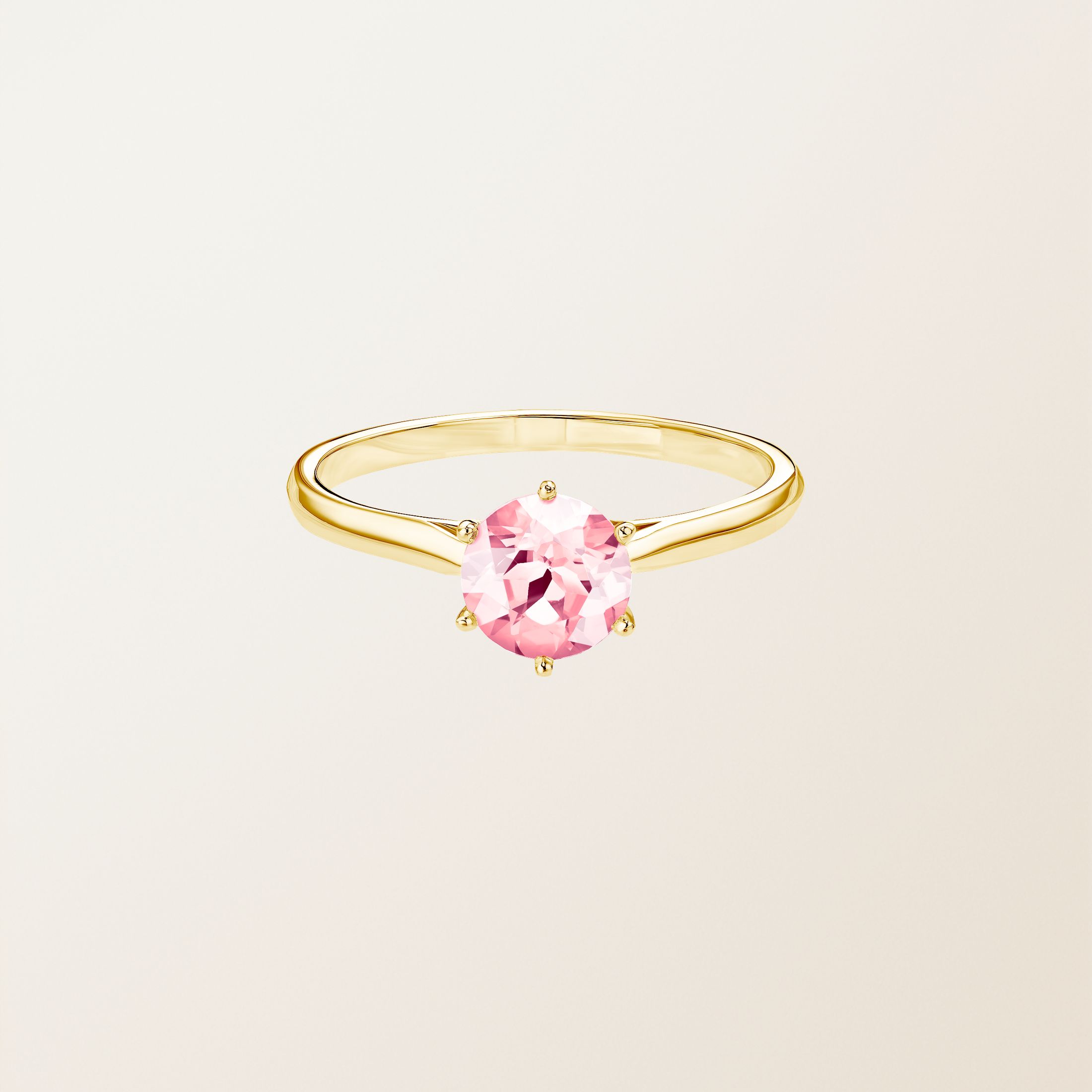 Bague Or jaune 18 cts Tourmaline Lady