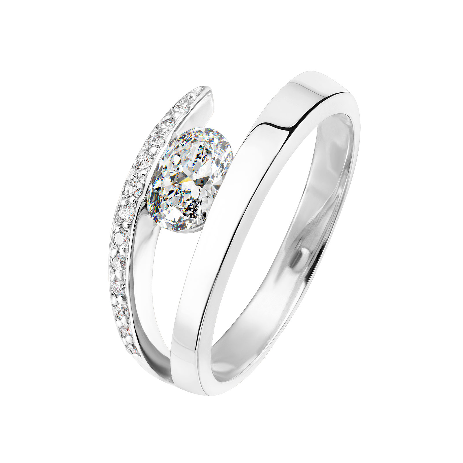 Bague Platine Diamant Ananta 1