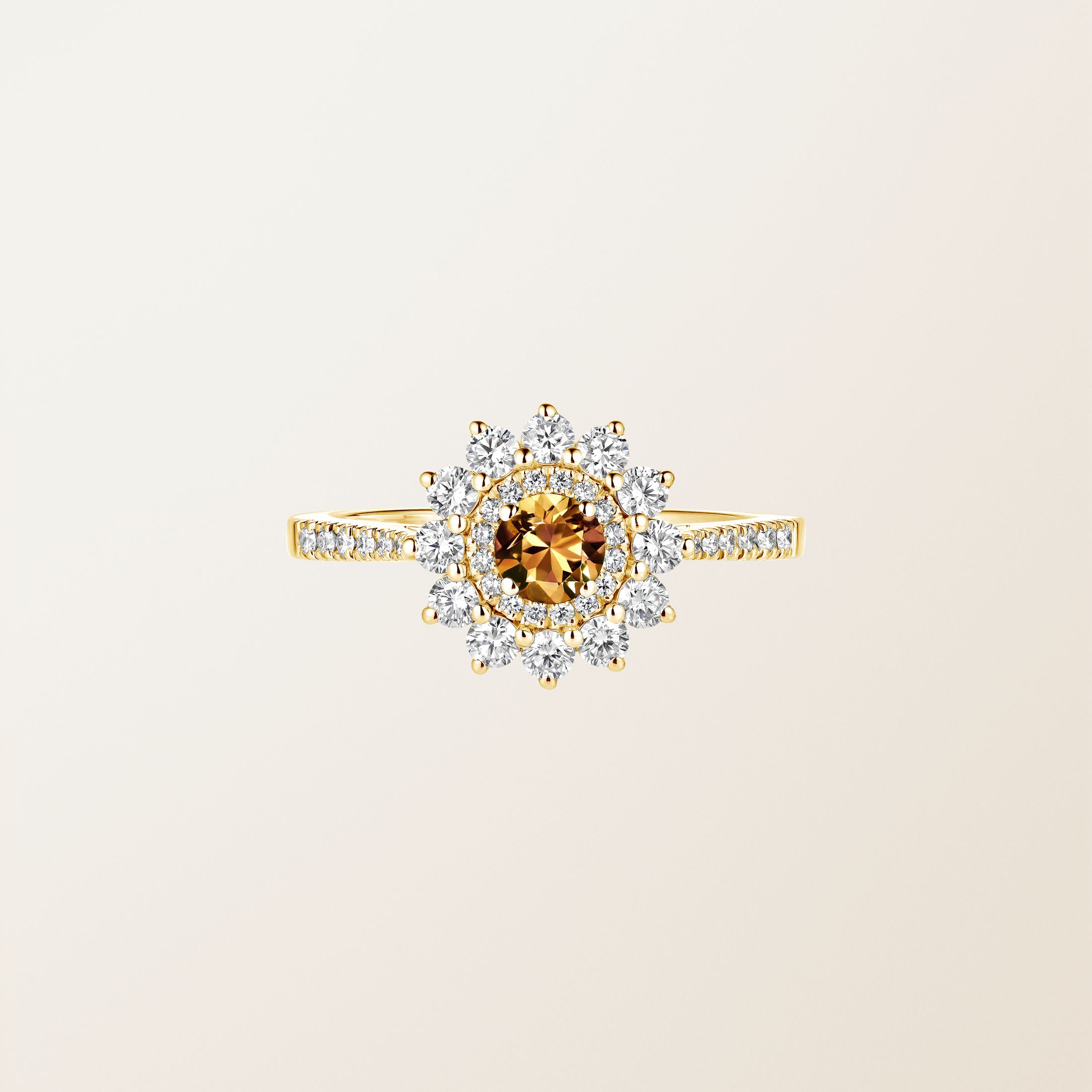 Or jaune, Saphir Fauve