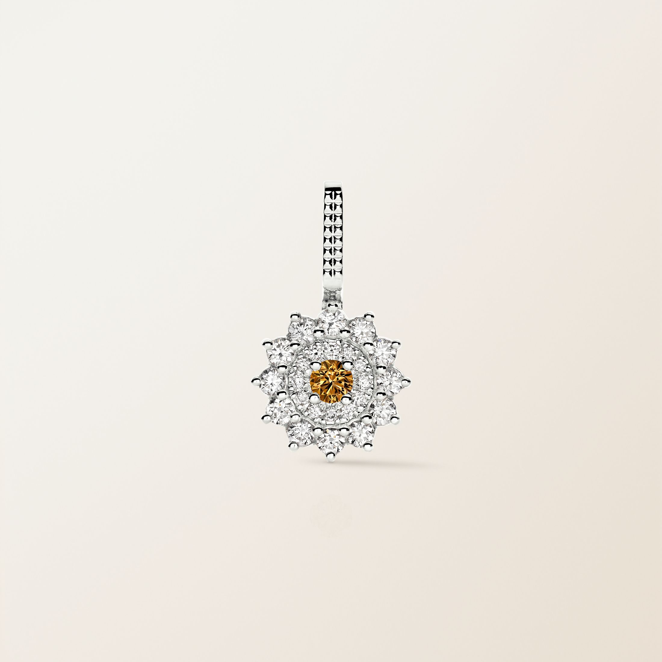 White gold, Cognac Diamond